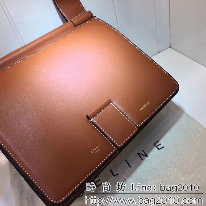 CELINE賽琳原單 焦糖色Celine 三折包 SL1847